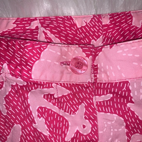 Lilly Pulitzer smooth sailing nautical pink capris - Picture 5 of 8